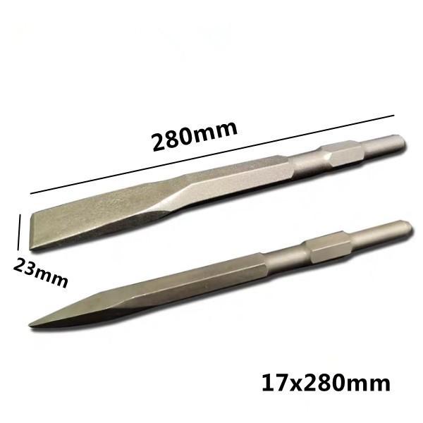 Mũi Đục bê tông chuôi lục giác 17x280mm