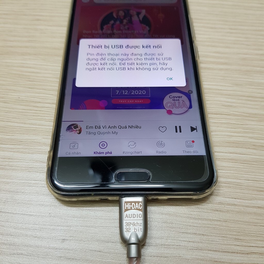 Cáp chuyển typeC sang 3.5mm có DAC cao cấp,32bit,Realtek hires