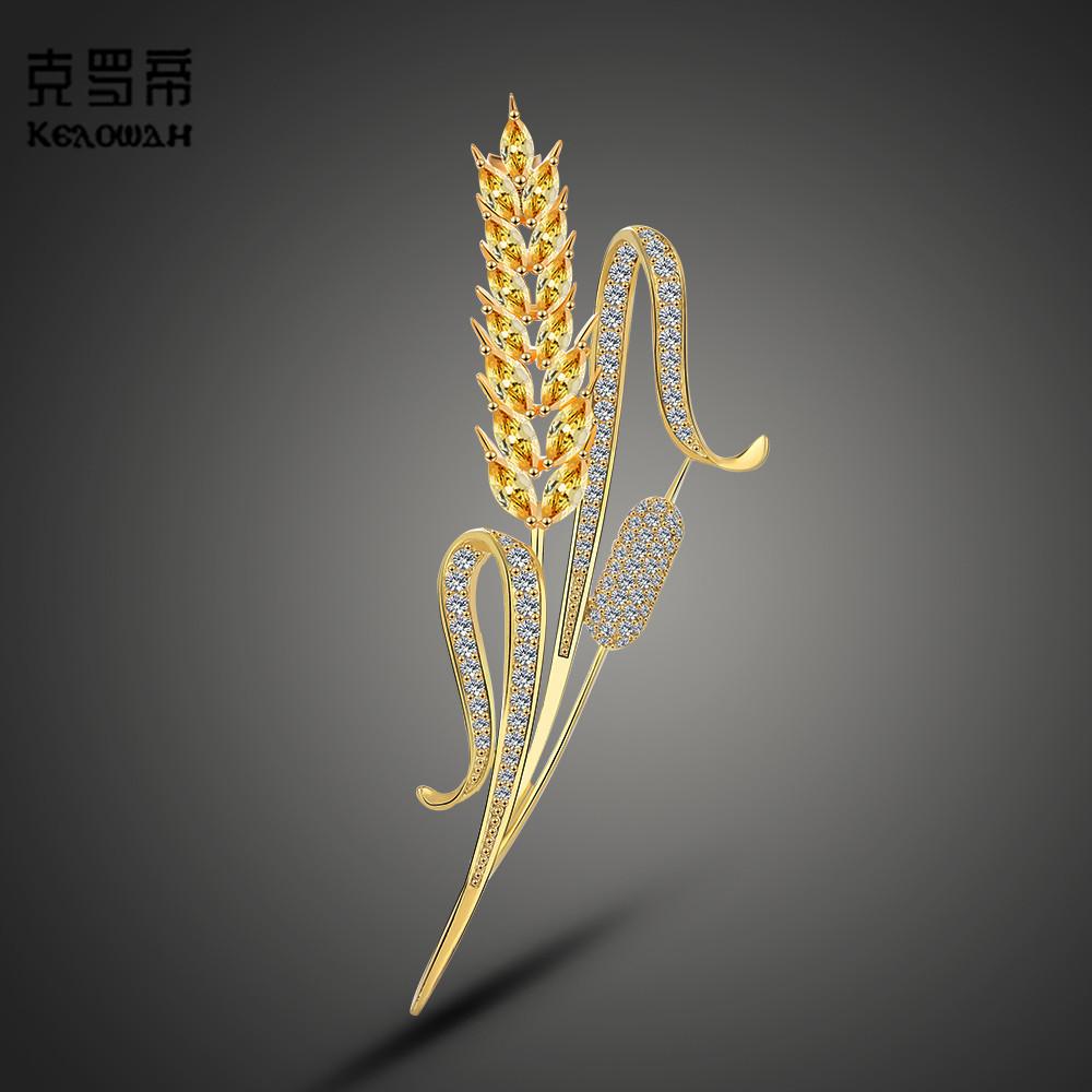 Cài áo bông lúa mỳ (hàng cao cấp)