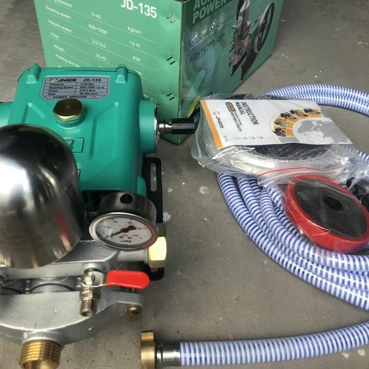 ĐẦU BƠM XỊT ÁP LỰC JINGDE JD-135 piston sứ 2hp