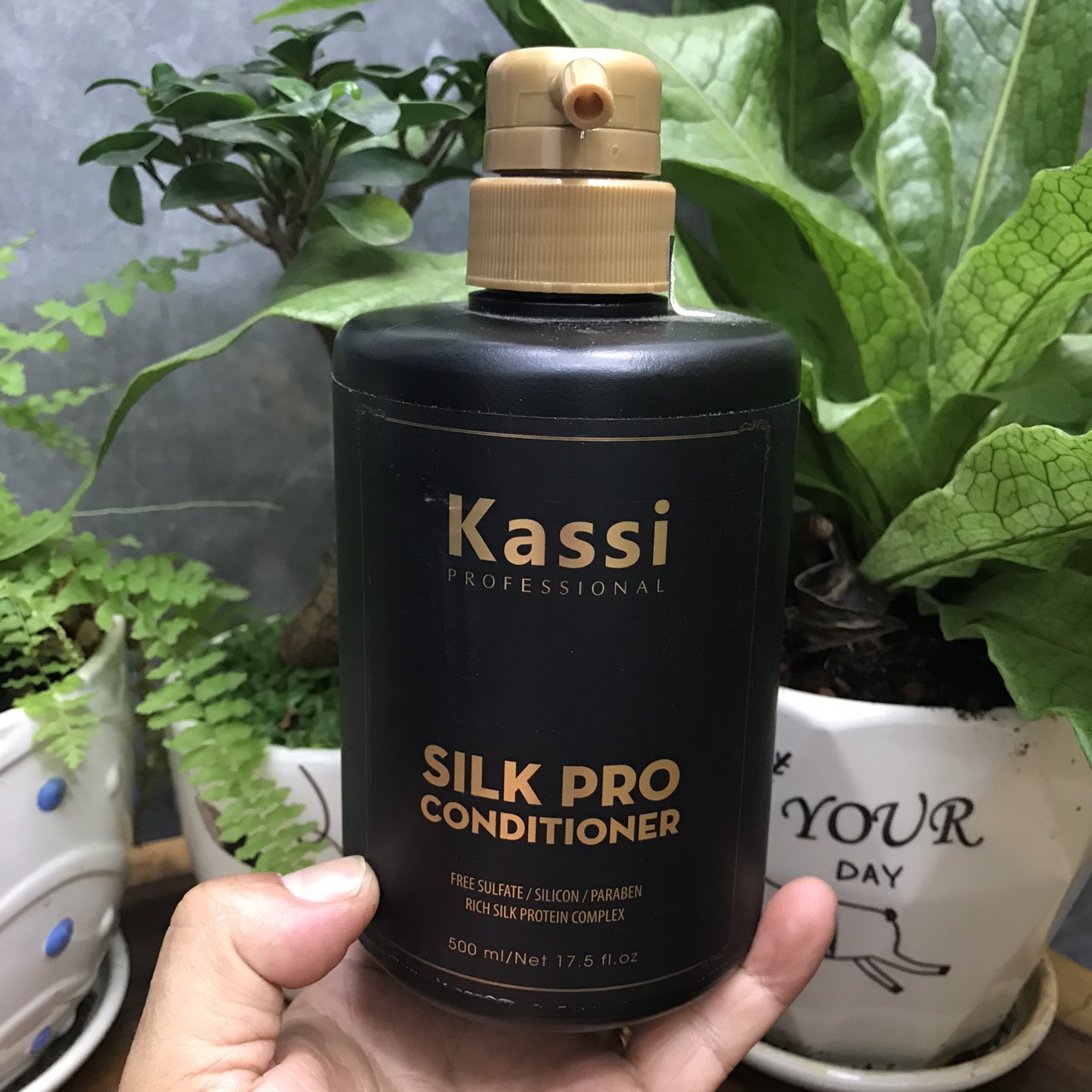 [Hcm]Kassi Silk Pro Damaged Hair Repair Shampoo 500ml