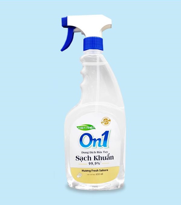 Dung dịch rửa tay sạch khuẩn ON1 chai 500ml