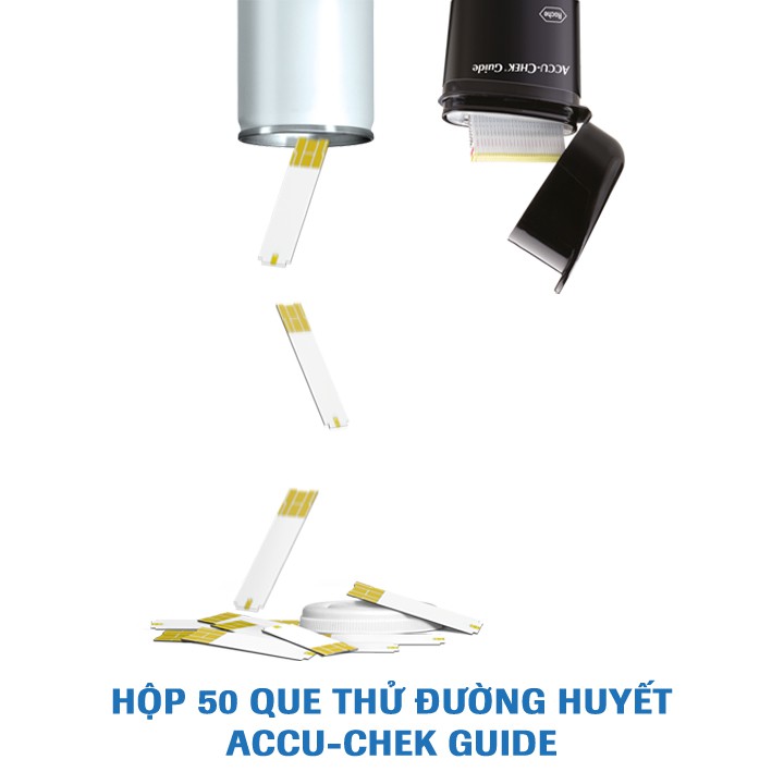 50 Que thử đường huyết ACCU CHECK GUIDE,