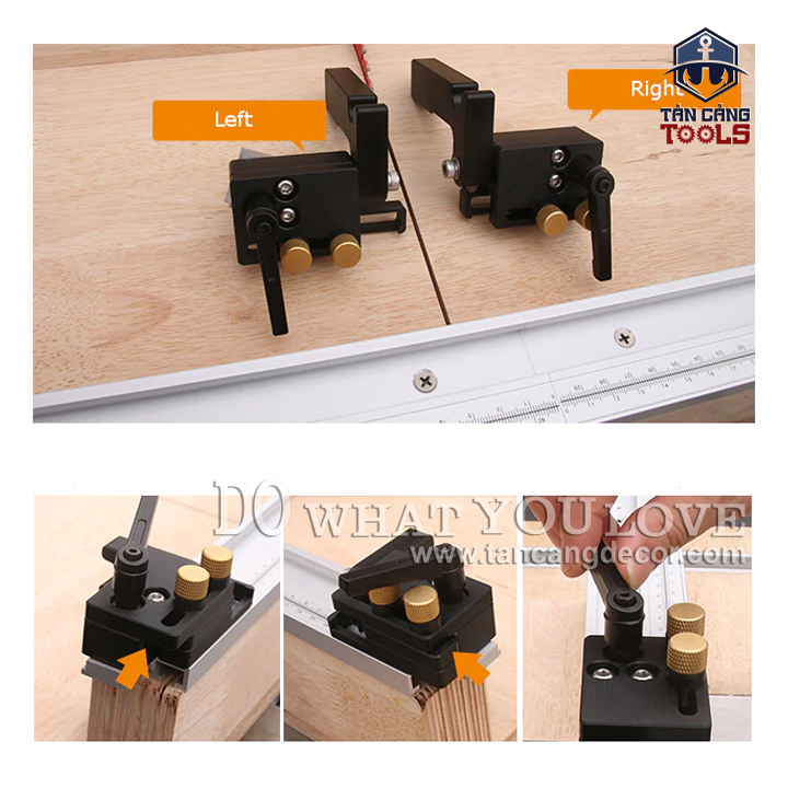 Bộ Cử Chặn Gỗ Wnew Có Kim Chỉ Vạch
