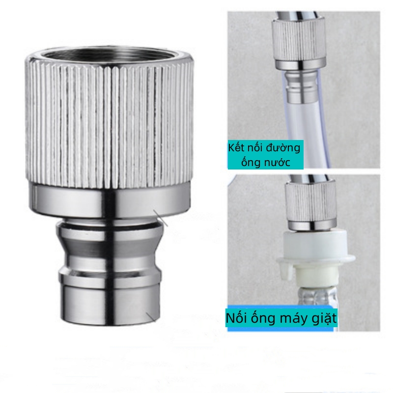 Tap-1/2inch faucet quick change connector washing machine tap connector dn15brass upon-Hause