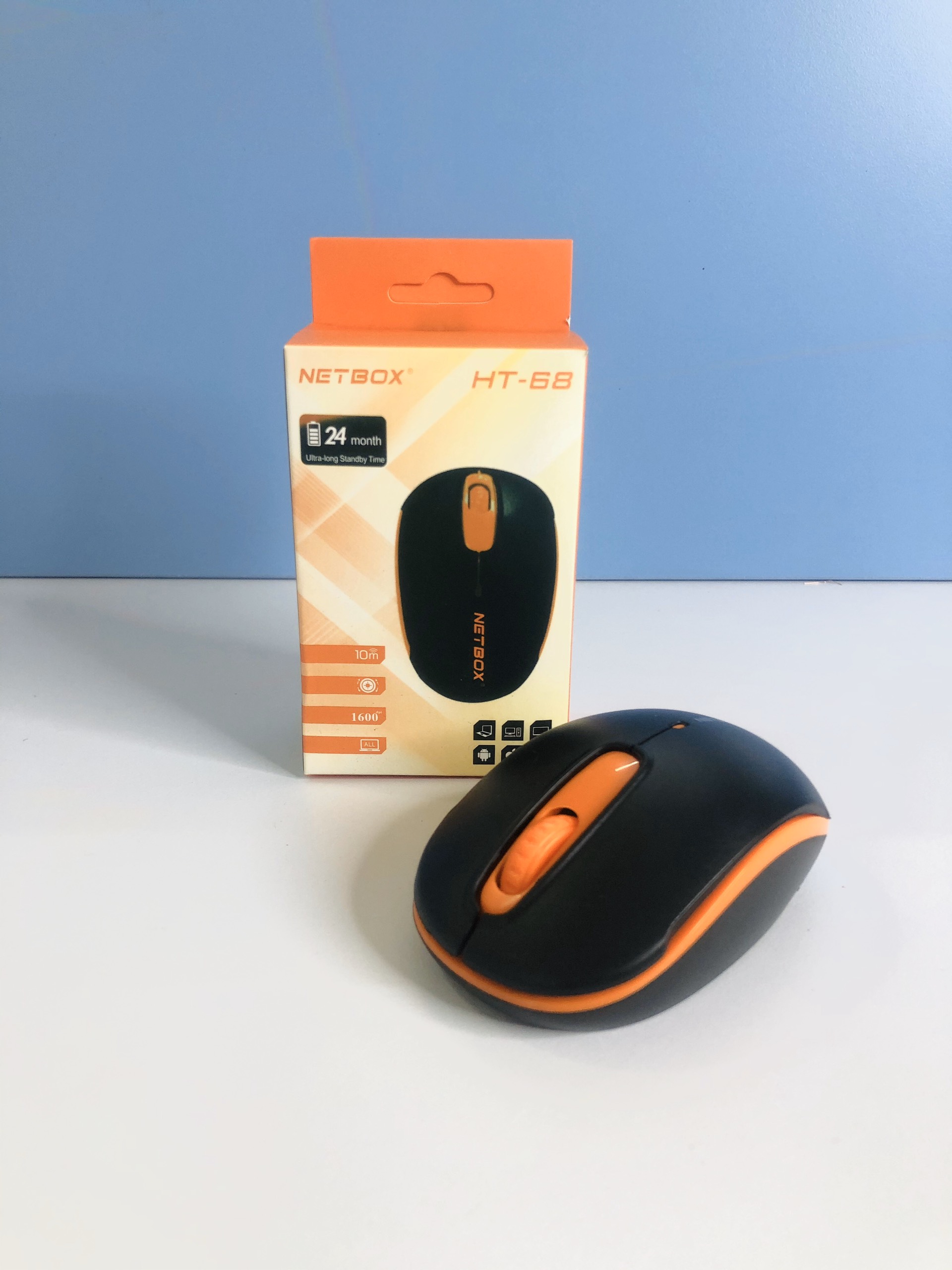 Chuột Không Dây Netbox HT68 - SP000399