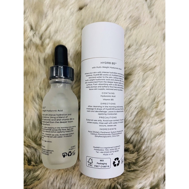 Serum B5 Hydr8 Medik8 30/60ml