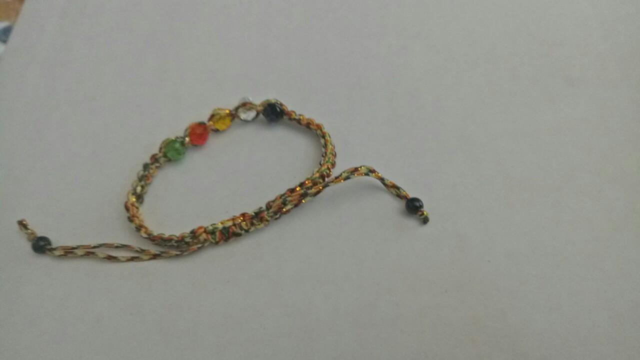 [HCM]dây đeo vòng ngũ sắc phong thủy kim mộc thủy hỏa thổ đem lại may mắn