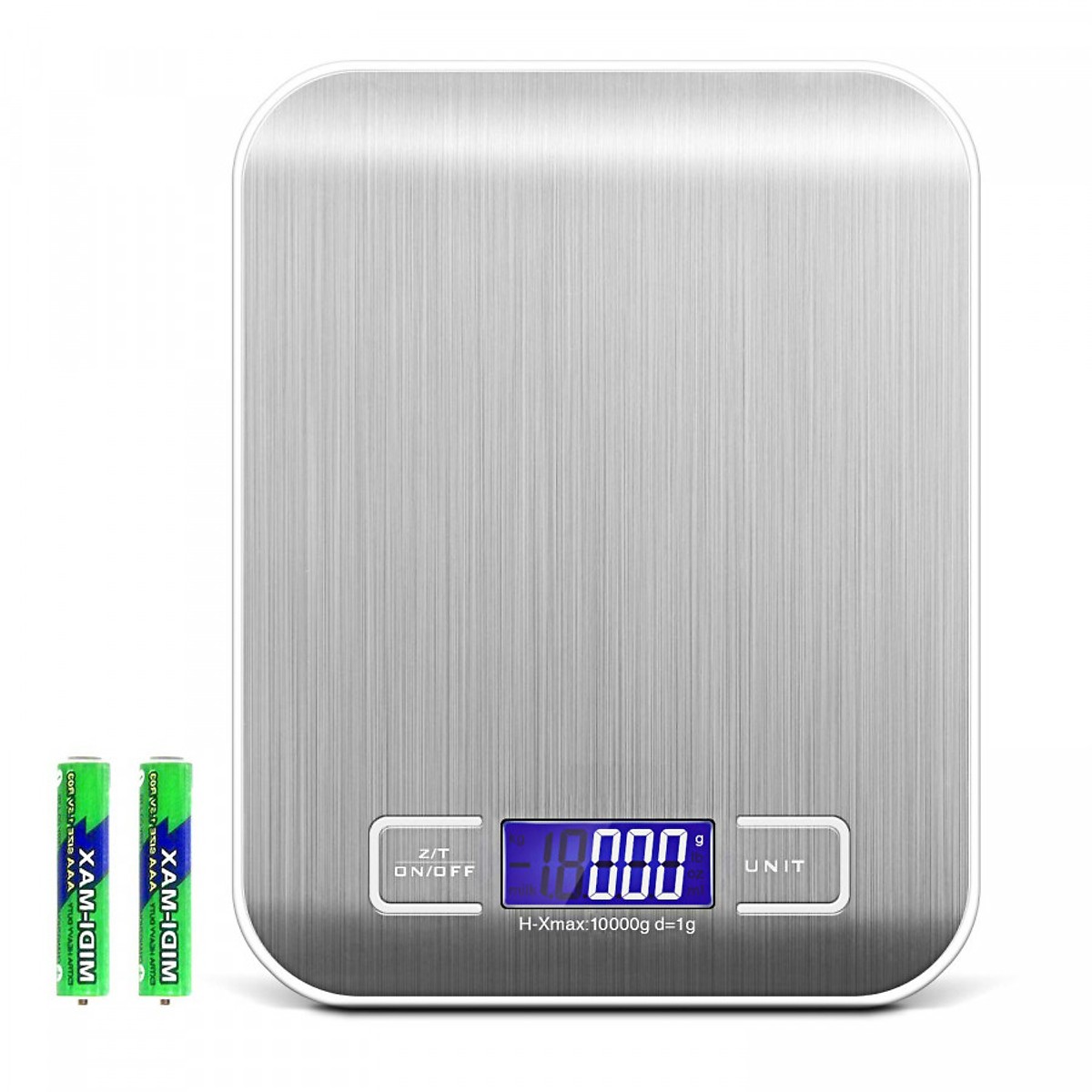 Cân Điện Tử Mini 5kg hoặc 10KG Hợp Kim Thép Sang Trọng cân nhà bếp cân tiểu ly cân thực phẩm(INOX-304)