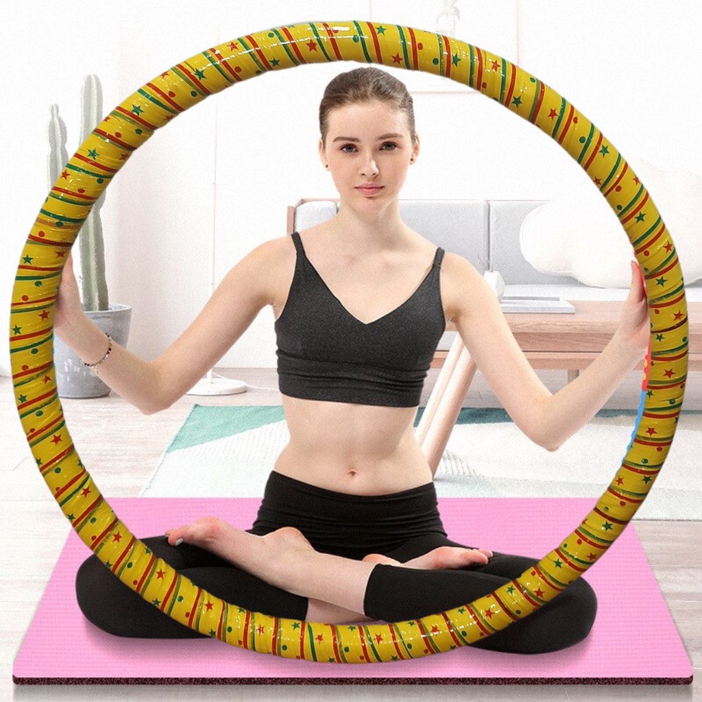 Vòng lắc giảm eo tự nhiên giúp vòng bụng eo thon ( Tặng vòng lắc trẻ em )