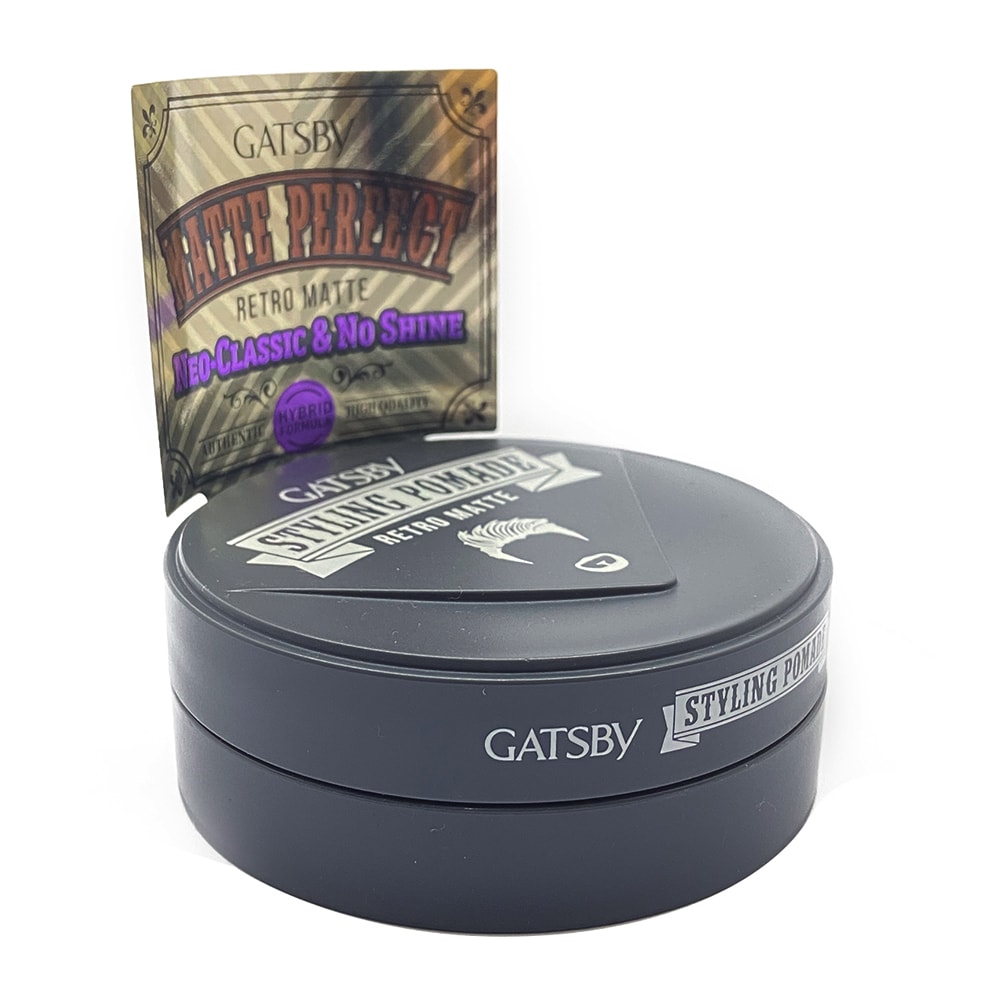 Pomade Vuốt Tóc Gatsby Retro Matte 75g