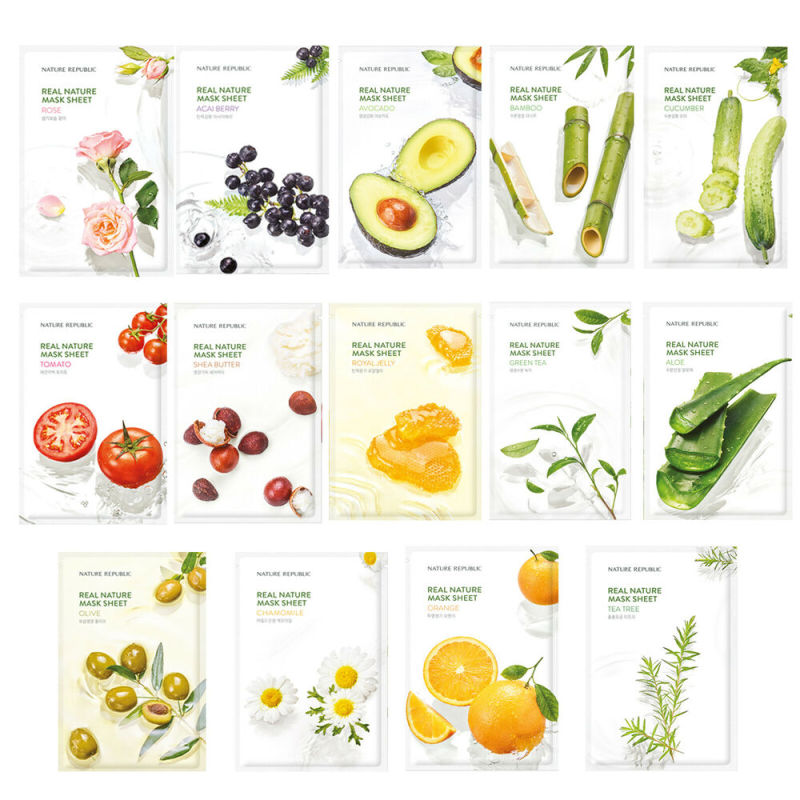 Mặt nạ giấy Nature Republic - Real nature mask 20ml