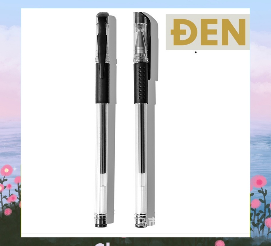 Classy Bút Nước Gel 0.5 Màu Mực Đen Xanh Đỏ