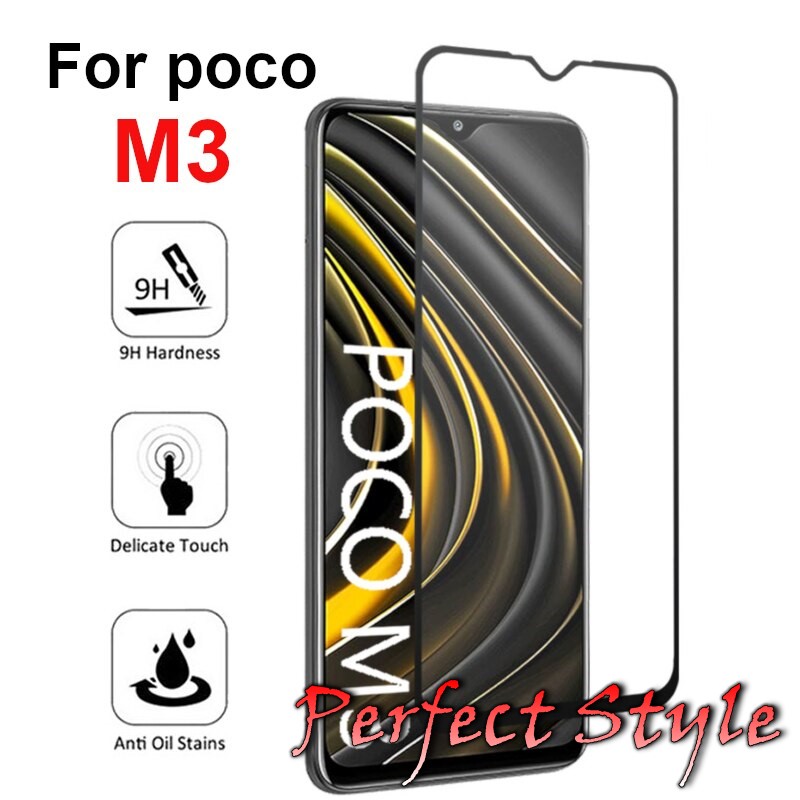 Kính cường lực Full màn hình Xiaomi  POCO M3 Full keo