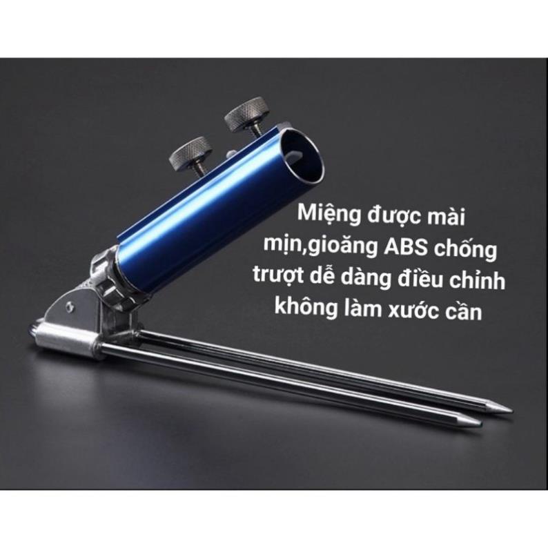 Chân cắm đất inox gác cần câu cá carbon