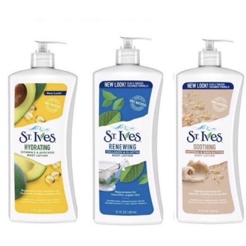 Sữa dưỡng thể ST.Ives Body Lotion 621ml