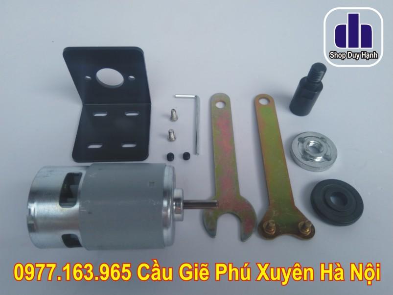 Combo Máy Cắt Motor 775 - 150W có giá đỡ