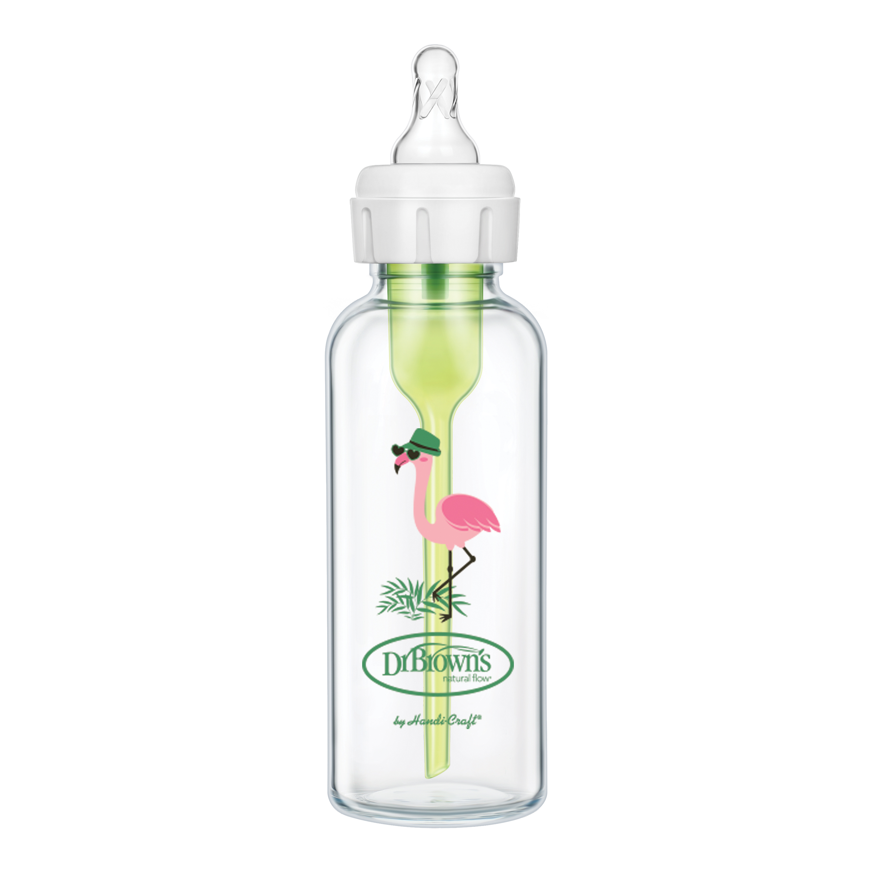 Bình sữa Dr.Brown's Thủy tinh cổ hẹp 120ml và 250ml Option Plus( sản xuất tại Trung Quốc)