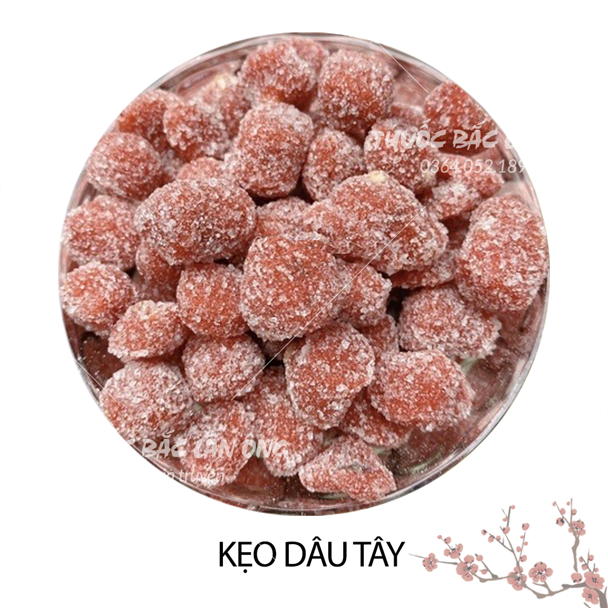 Kẹo dẻo hương dâu (Kẹo hương dâu tây thơm ngon chuẩn vị)