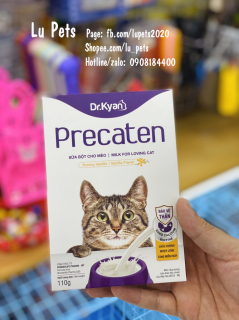 Sữa cho Mèo Precaten hộp giấy 110g Precaten Milk cho Mèo thumbnail