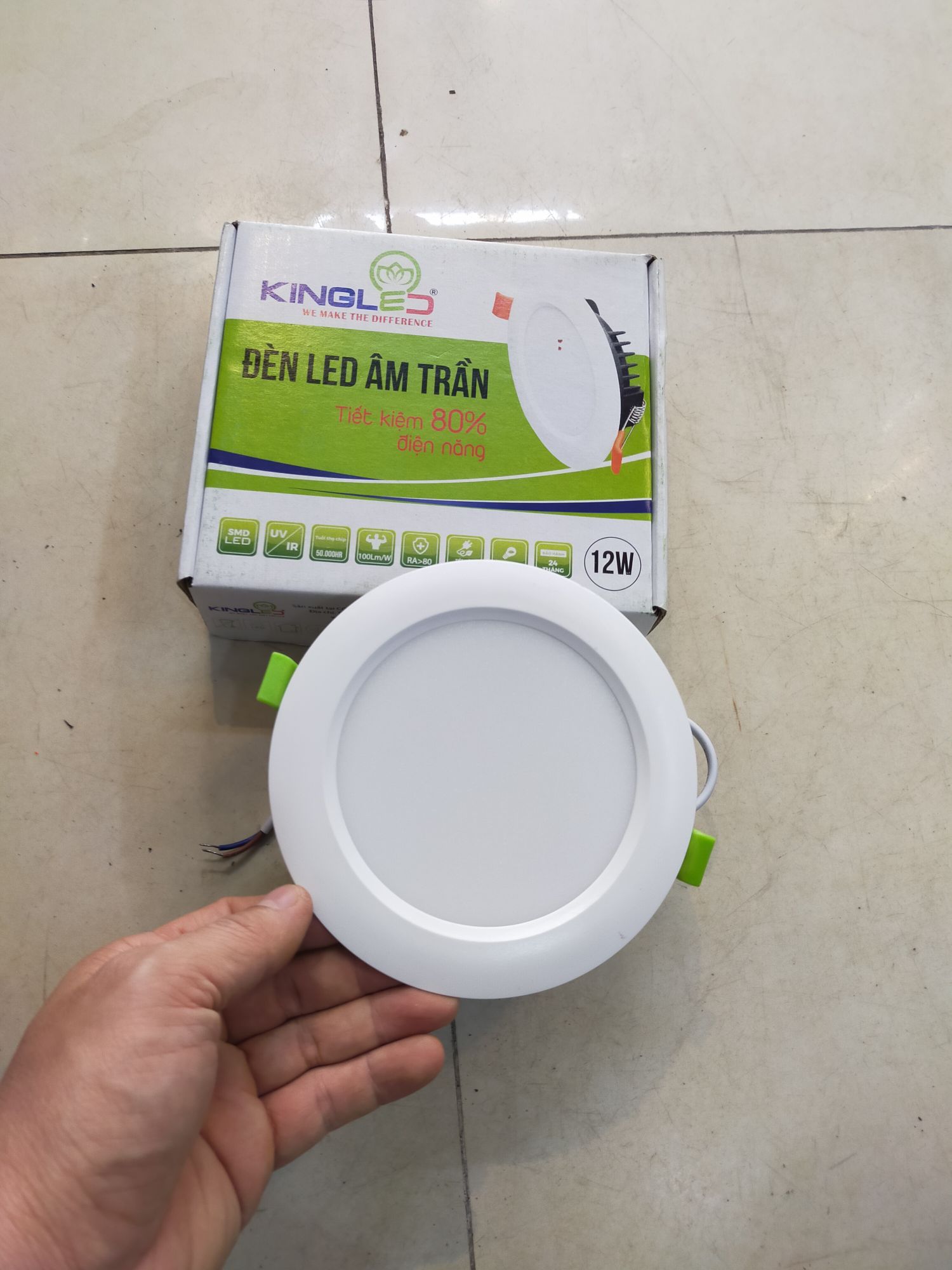 Âm trần kingled đổi màu d110-12w