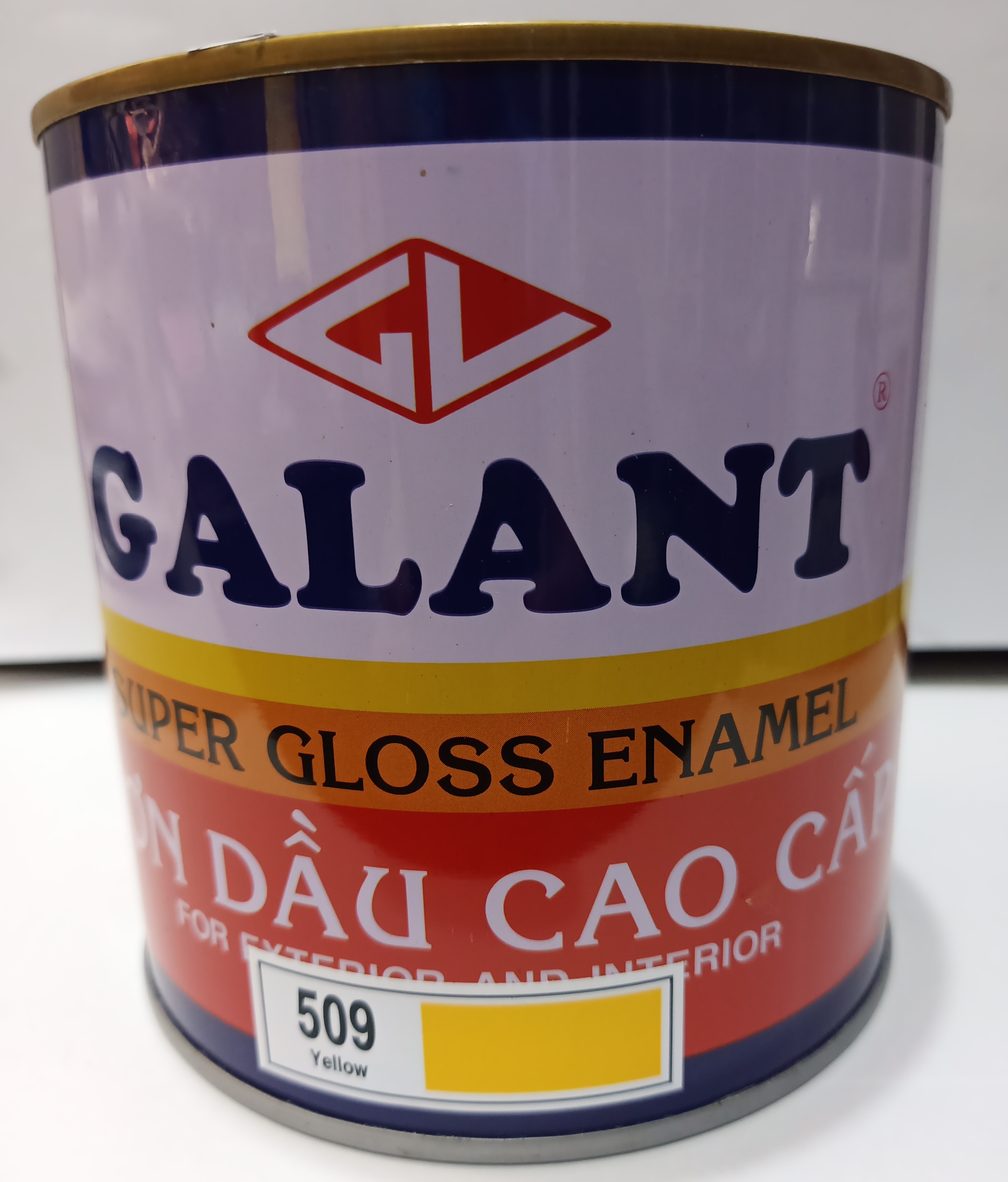 SƠN DẦU CAO CẤP GALANT 800ML VÀNG (509)