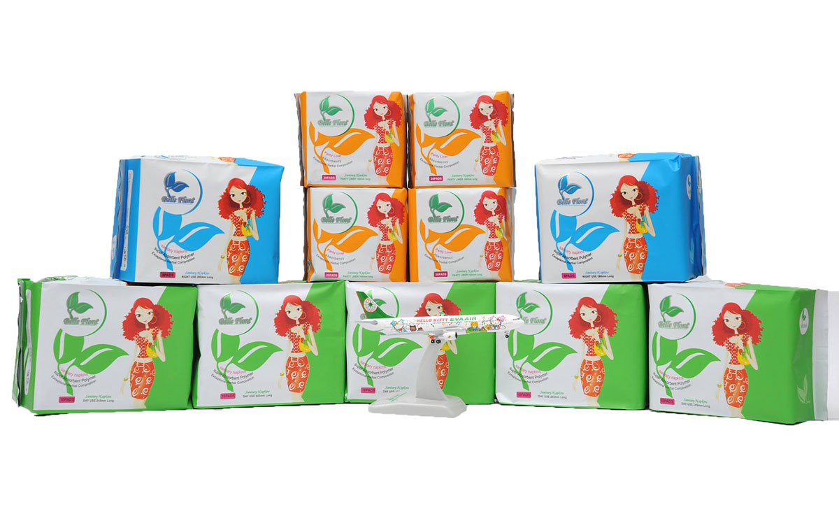 Băng Vệ Sinh Belle Flora Lưới Lụa Hàng Ngày 160mm (20 miếng)