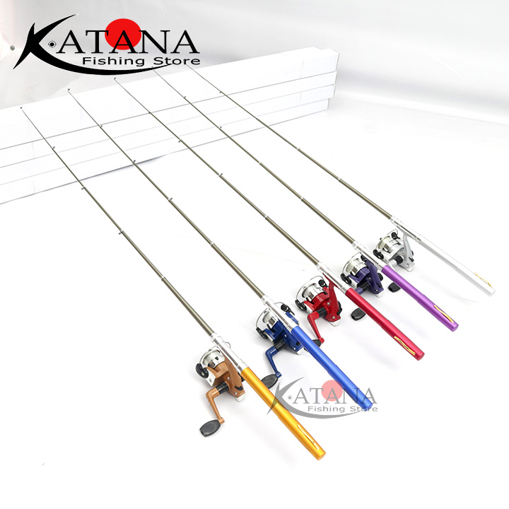 Cần câu bút mini dài 1M- Máy đứng