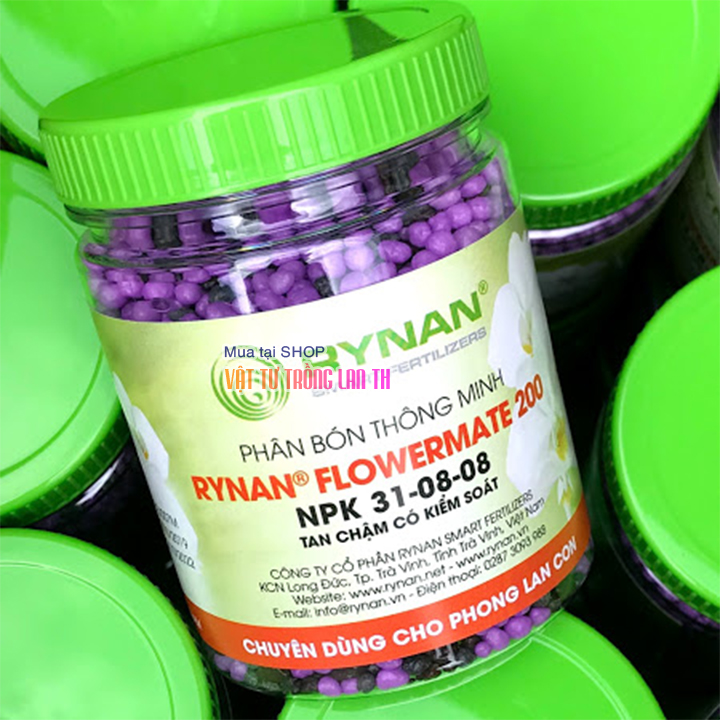 Phân bón thông minh Flowermate 200 tan chậm có kiểm soát - lọ 150g