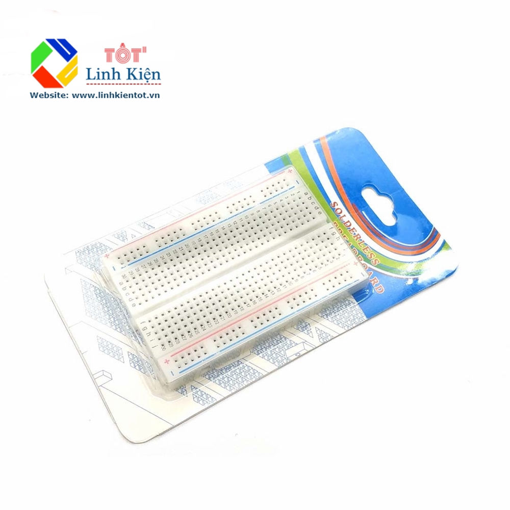 BreadBoard Mini MB-102 8.5cm × 5.5cm 400 Lỗ - Test Board