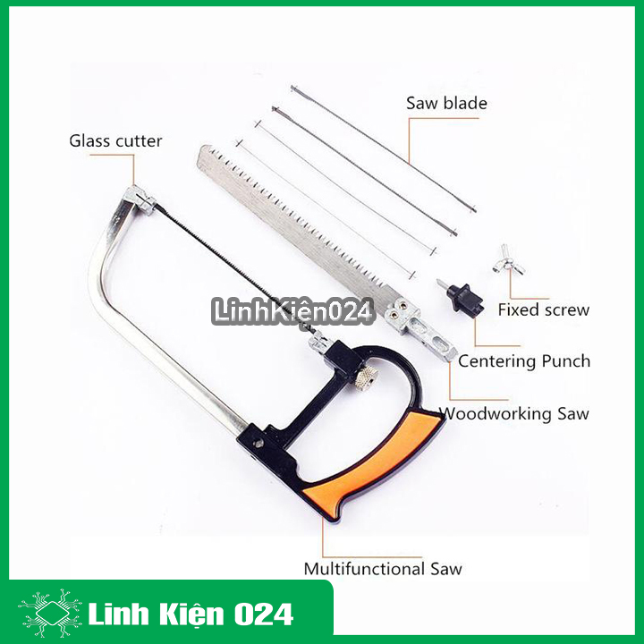 (XẢ HÀNG) Bộ cưa cầm tay đa năng 6 món ( vàng )