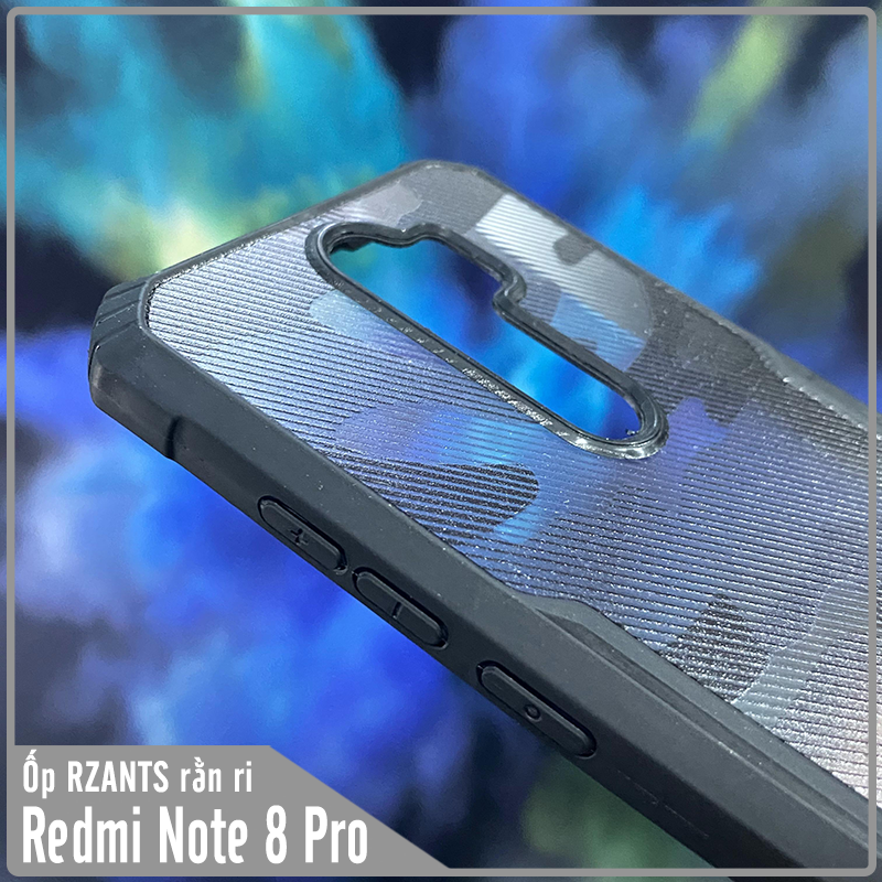 Ốp lưng cho Xiaomi Redmi Note 8 Pro Rzants rằn ri