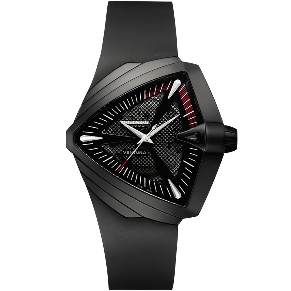 [HCM][ Video ]-[ Mua 1 Tặng 1 ] Đồng hồ nam cao cấp đồng hồ nam Hamilton Ventura H24615331-máy cơ-dây cao su-size 44mm-Full Box-Luxury Diamond Watch-[ Thu cũ đổi mới ]