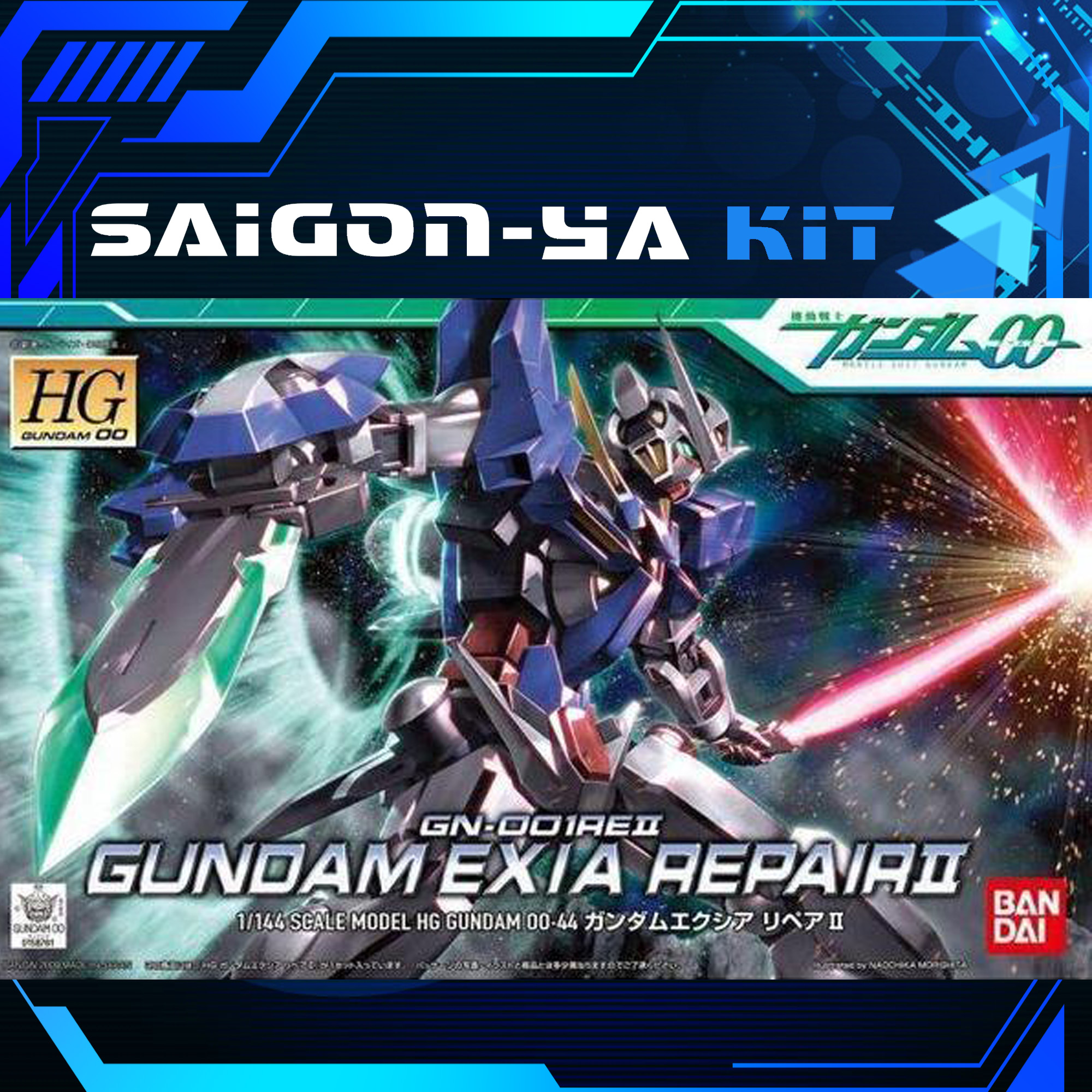[HG] Mô hình Gundam Exia Repair II (HG)