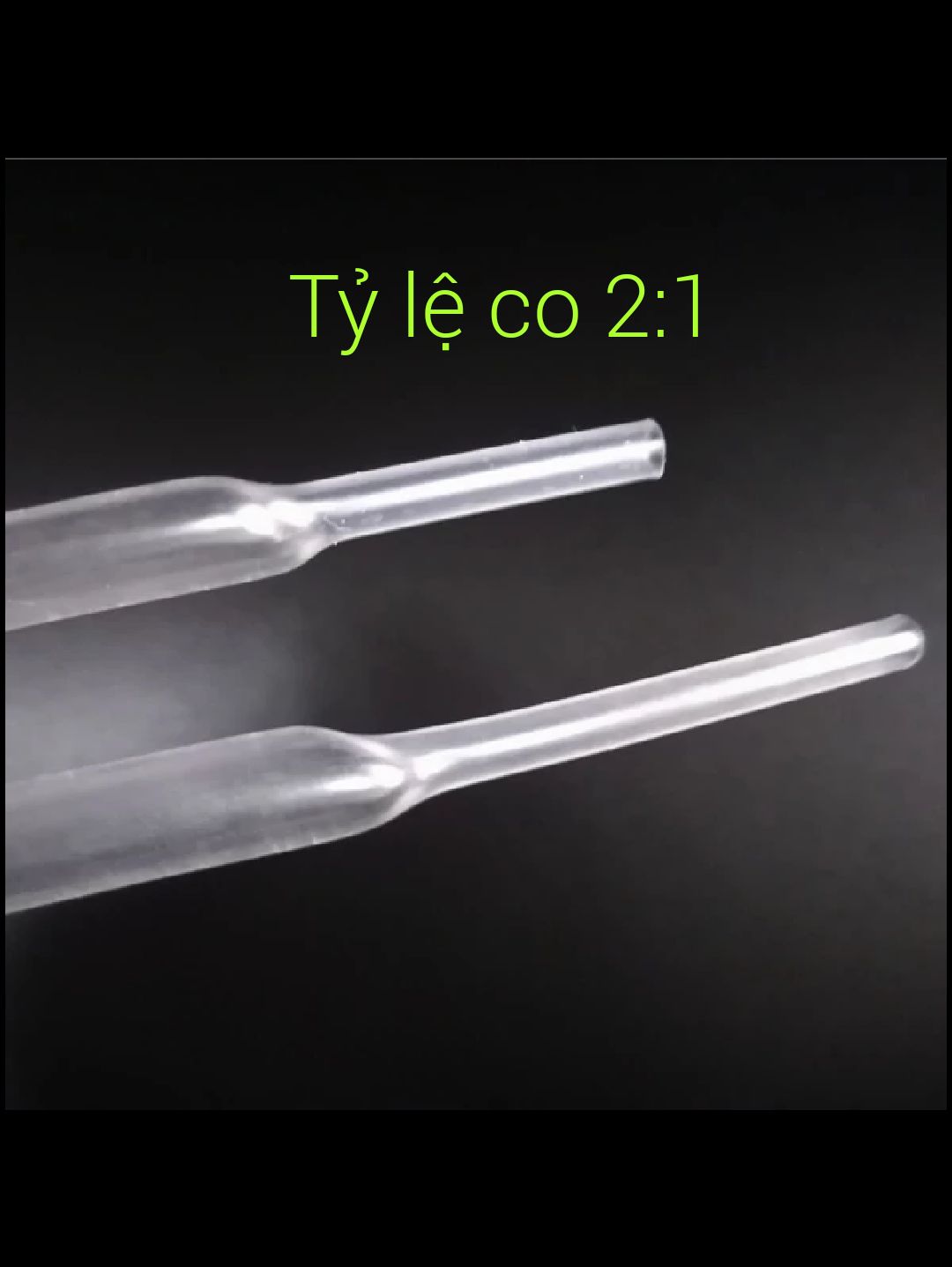 2 mét Ống gen co nhiệt phi 30mm(Đường kính ống 30mm)