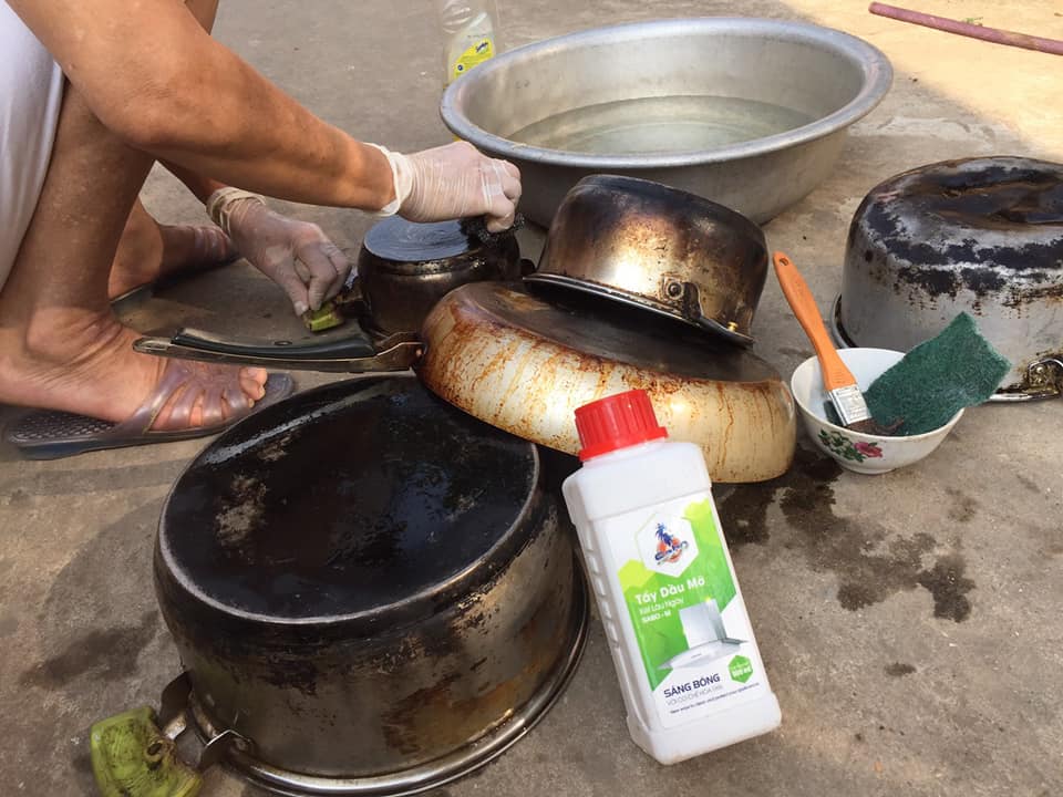 NƯỚC TẨY RỬA DẦU MỠ BÁM KÉT SABO - M CHAI 500ML