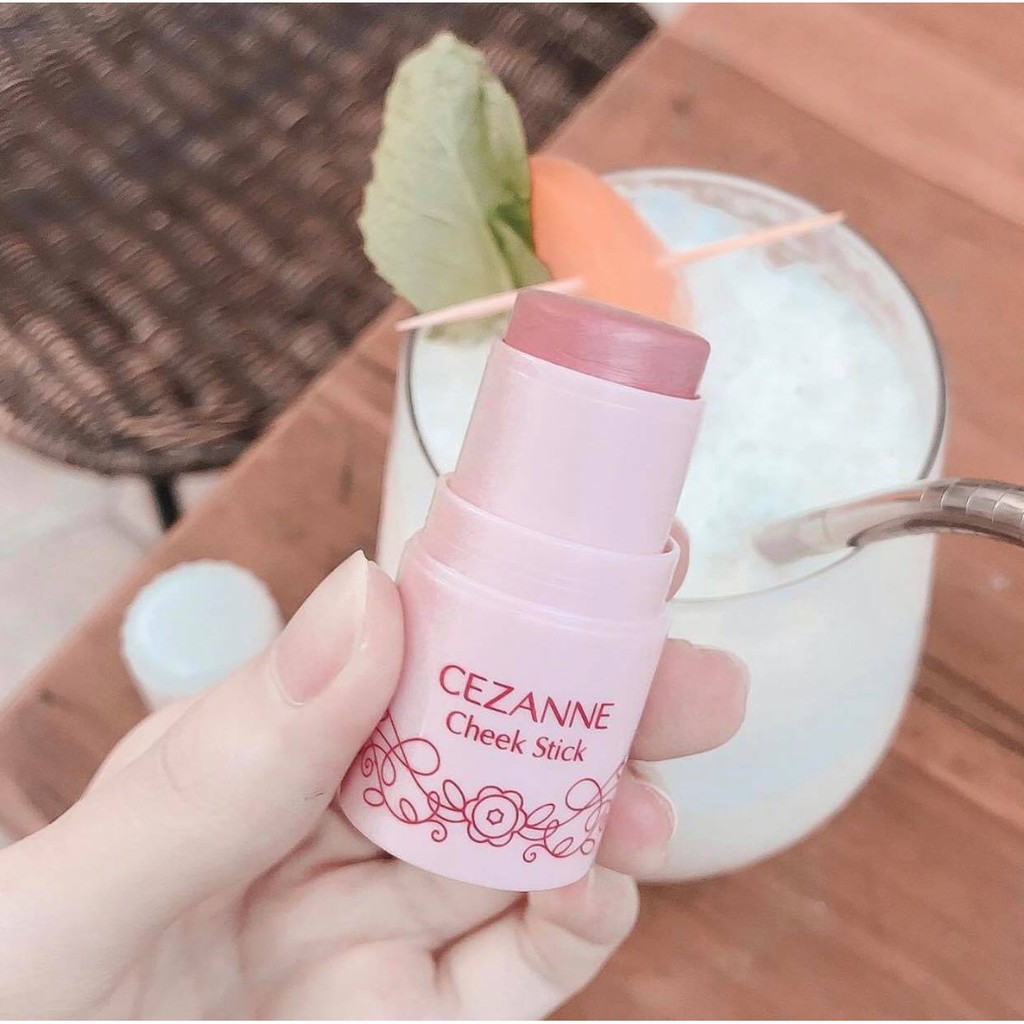 Cezanne Má Hồng Dạng Thỏi Cheek Stick Blush