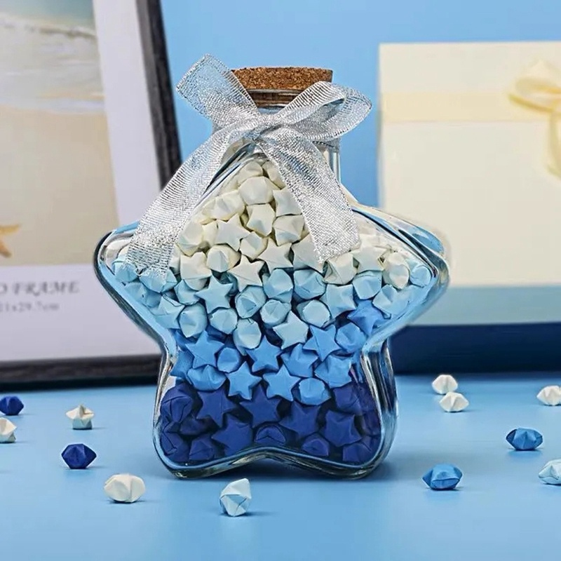 Lọ Điều Ước Giấy Xếp Hình Ngôi Sao