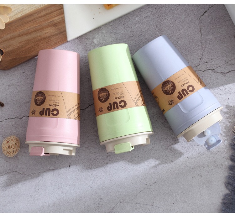Cốc giữ nhiệt lúa mạch an toàn sức khỏe cao cấp 420ml