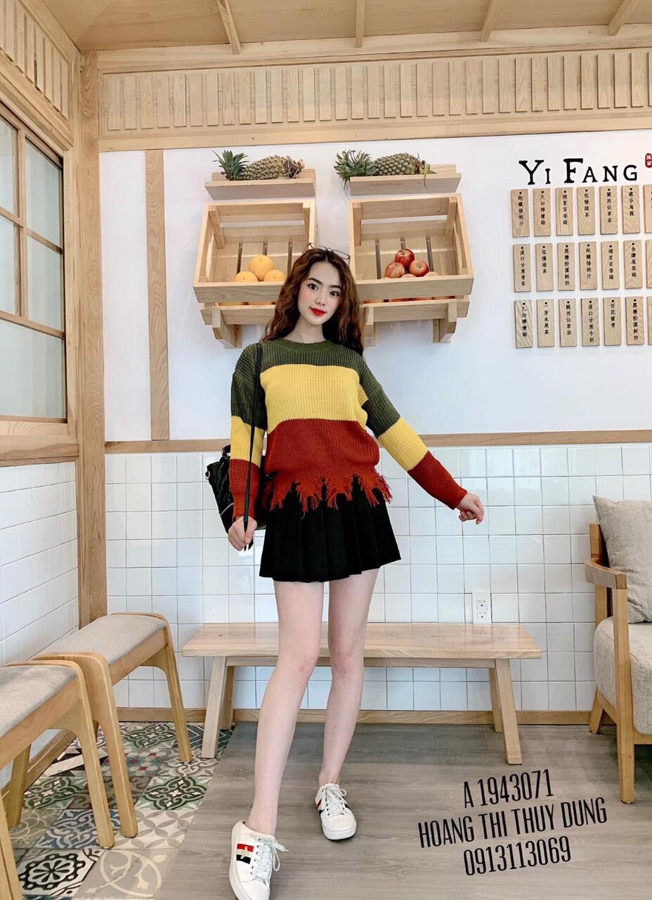 Áo len lai tua rua cực HOT