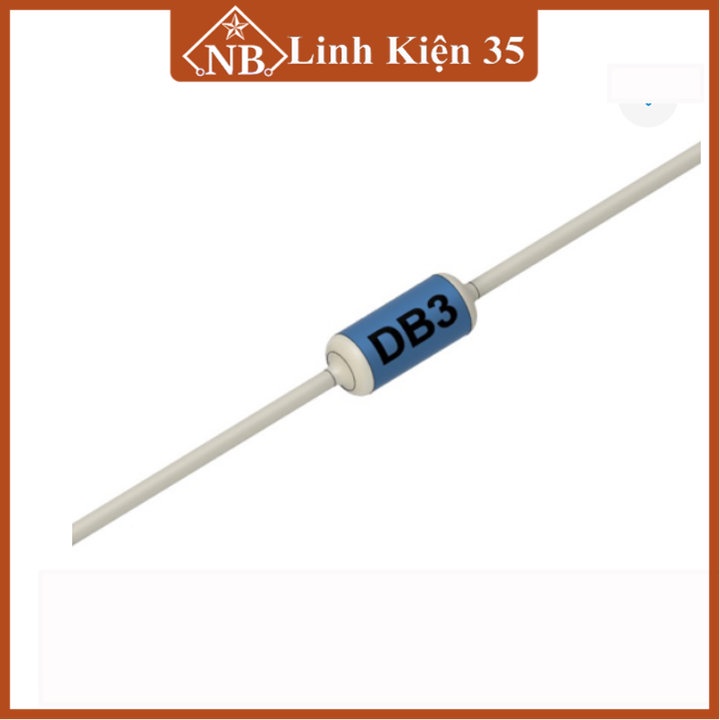 Linh kiện Diac DB3 DO-35, Diode cho dòng điện xoa chiều