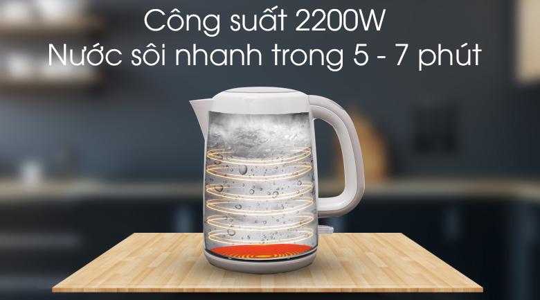 Bình siêu tốc BlueStone 1.7 lít KTB-3335