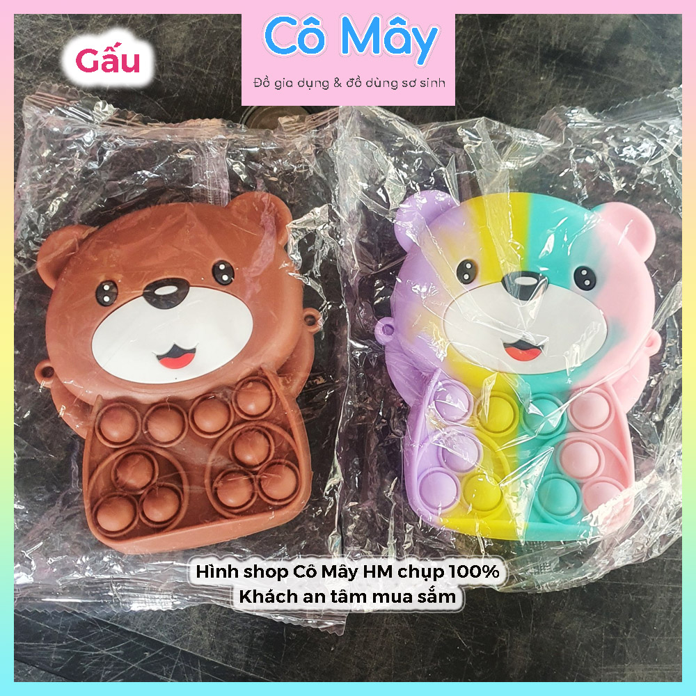 [4 mẫu] Túi đeo Pop it xinh xắn cho bé