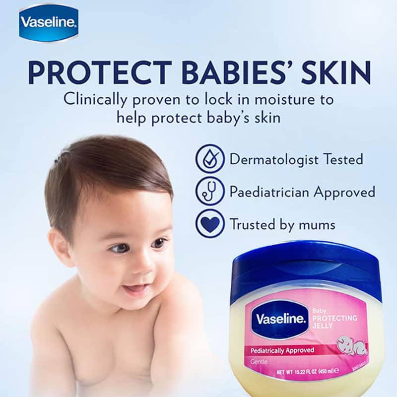 Vaseline baby anti-dry moisturizing wax