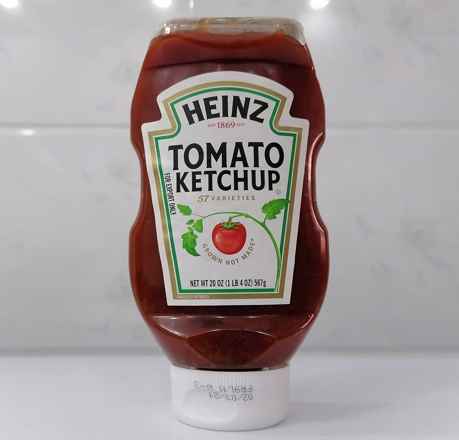 CHAI LỚN - 567g TƯƠNG CÀ CHUA CHAI ÚP NGƯỢC Mexico HEINZ Tomato Ketchup