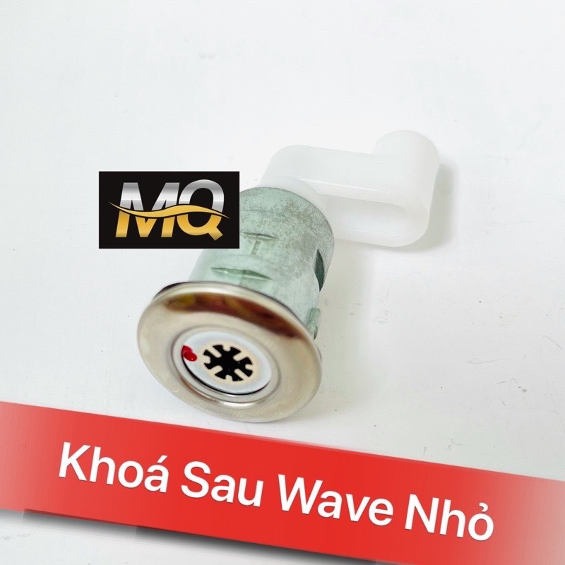 BỘ Ổ KHOÁ XE WAVE NHỎ 2006 TRỞ VỀ TRƯỚC (8 CẠNH ĐIỆN VÀ YÊN)