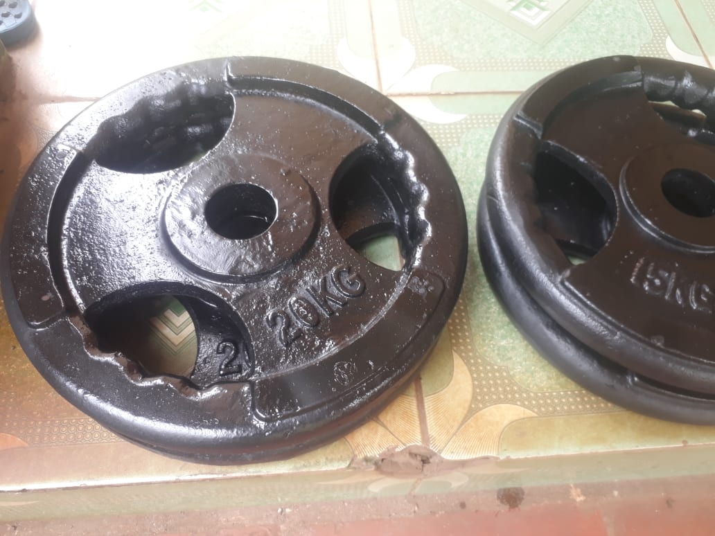 Bánh Tạ Gang Đúc Lỗ To phi 50