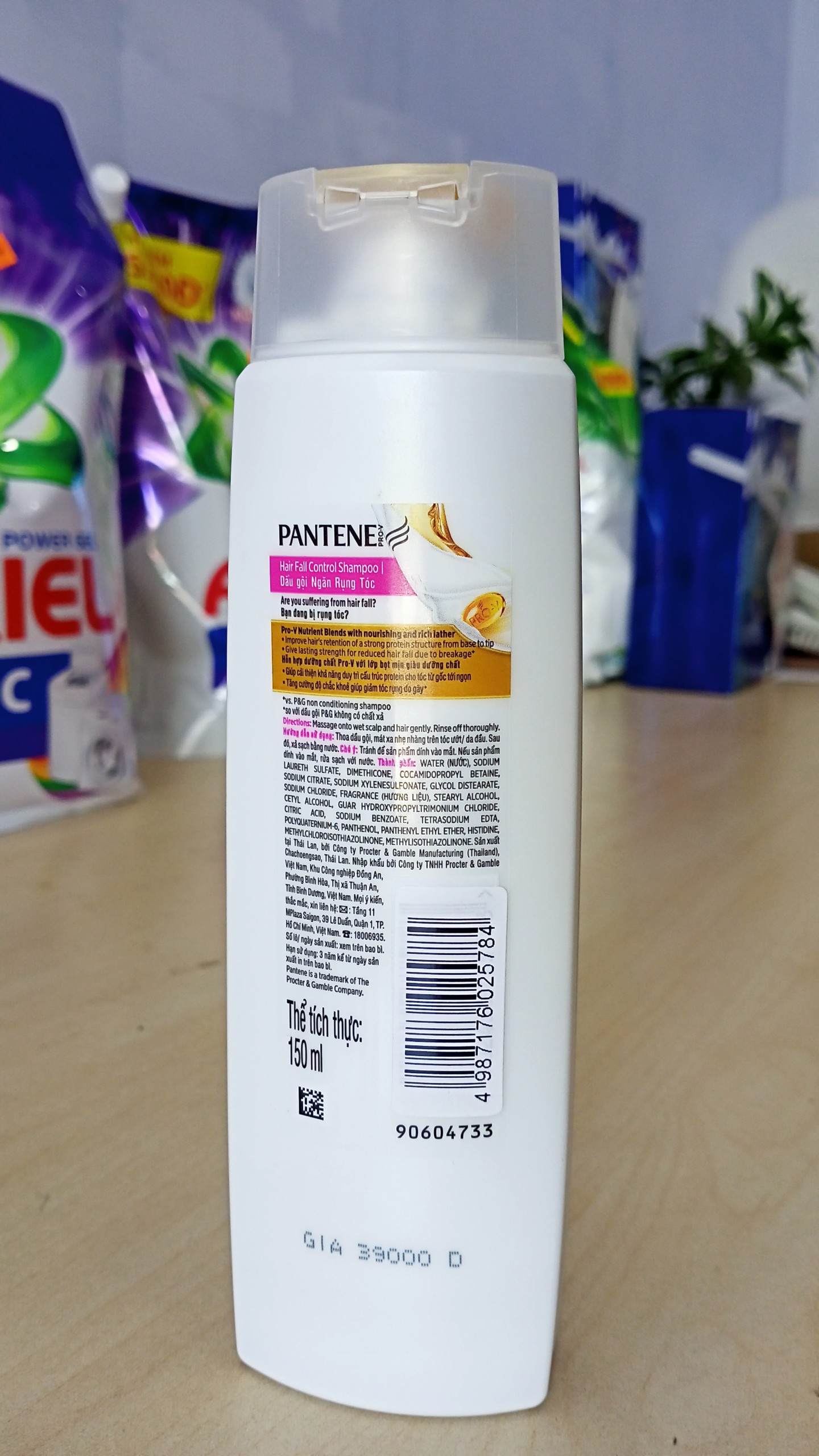 Dầu gội Pantene ngăn rụng tóc 150ml