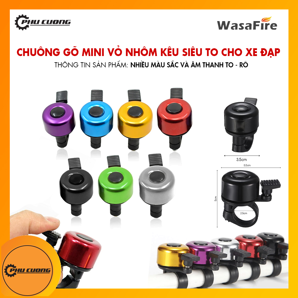 Bell type mini material aluminum mount all kinds of bicycle-many colors to choose, sounds to clearly