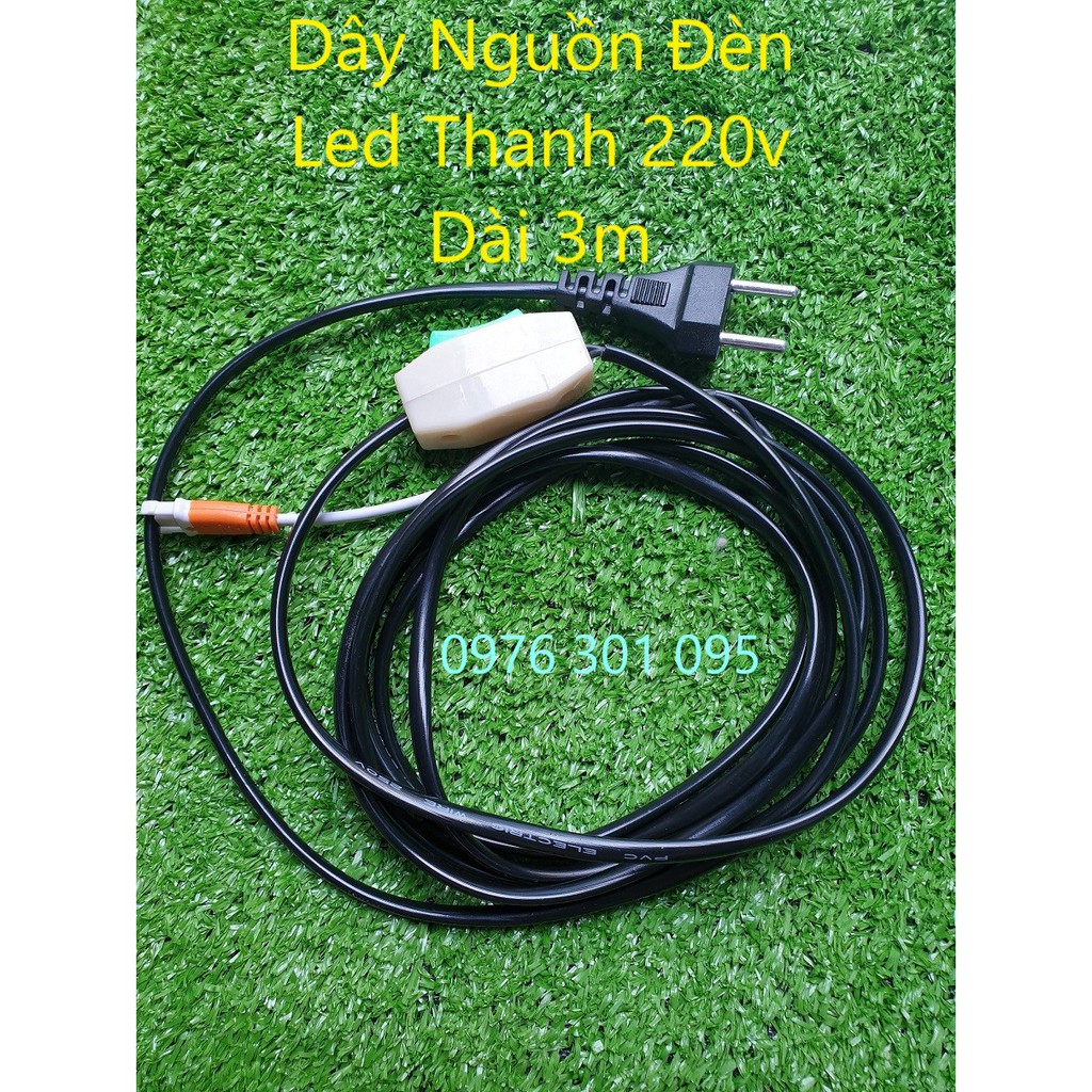 Đèn Led Thanh Nguồn 220v Dài 30cm/50cm/100cm [ 7 Màu ]